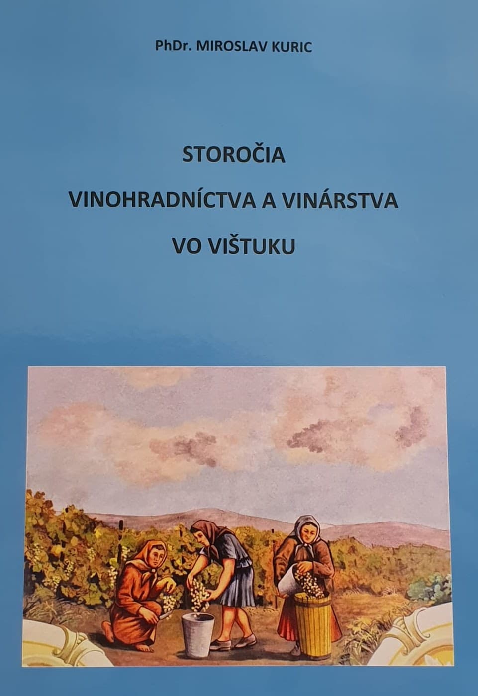 Obálka knihy Storočia vinohradníctva a vinárstva vo Vištuku